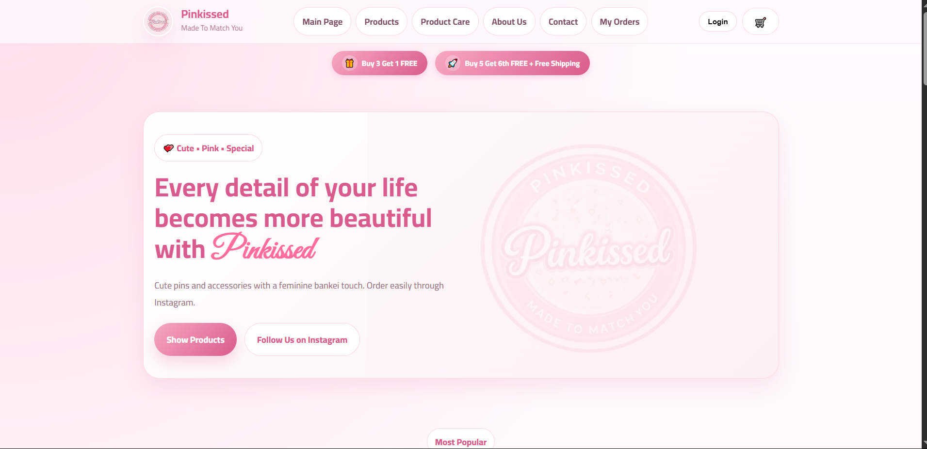 Pinkissed Store
